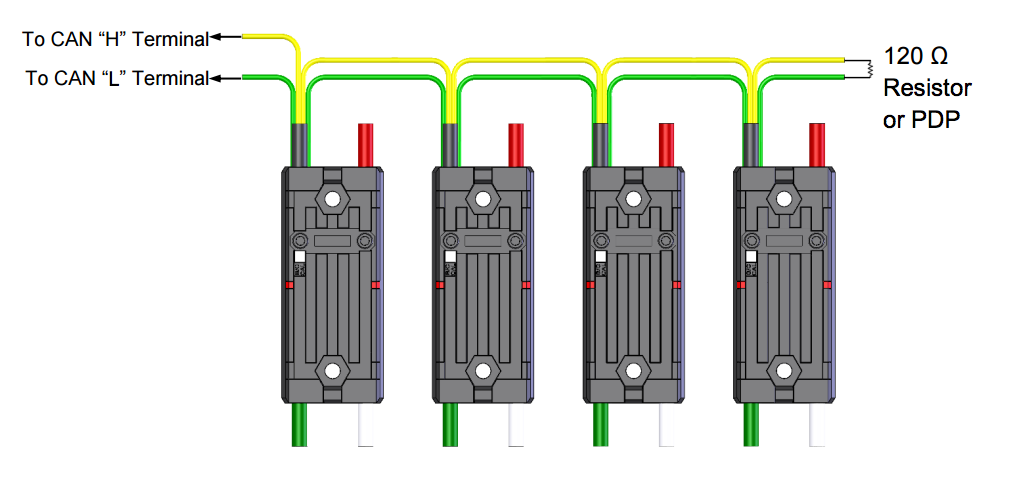 CAN bus diagram